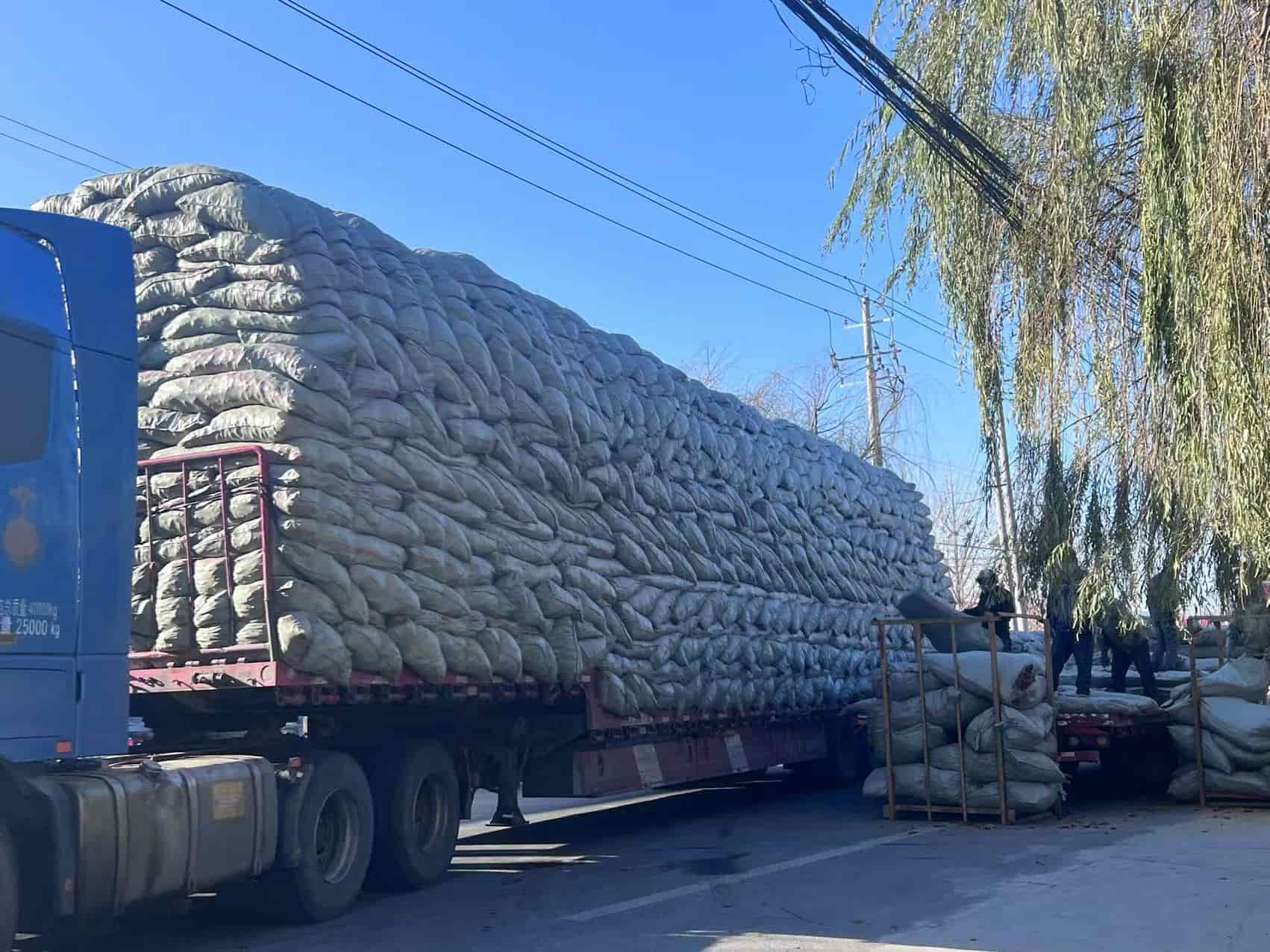 Stock of material 